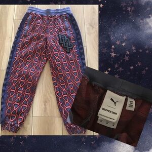 Puma x Dapper Dan Collab T7 Jogger Pant Blue Indigo. Men’s medium